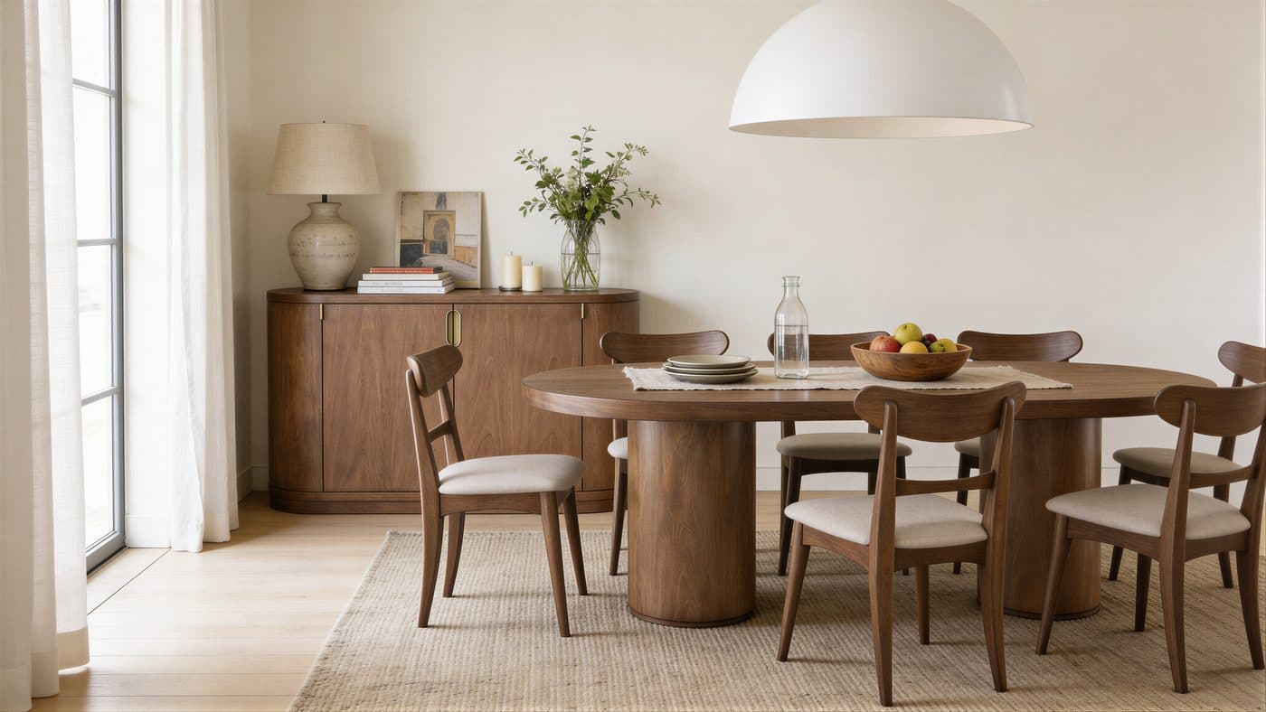 Dining room scene