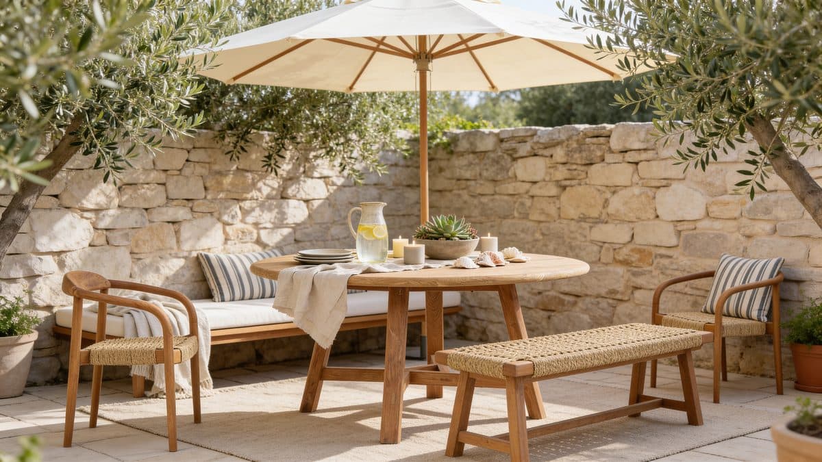 Outdoor dining lifestyle